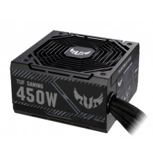 Блок питания ASUS TUF Gaming 450B 90YE00D3-B0NA00 450W, ATX 2.4, 5x SATA, 2x PCI-E, 1х CPU, 80 PLUS Bronze, fan 135х135mm                                                                                                                                 