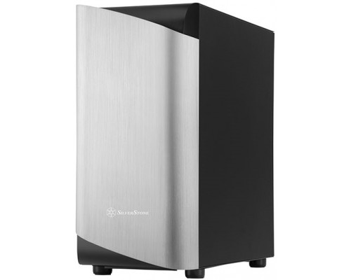 Корпус SilverStone Seta A1 SST-SEA1SB-G ATX, mATX, Mini-ITX, Midi-tower, 2 x USB 3.0, USB Type-C, Audio, 3 х 120мм fan, с окном, без БП, подсветка, black/silver