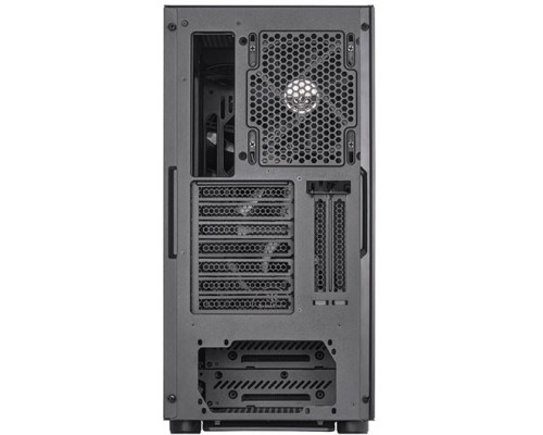 Корпус SilverStone Seta A1 SST-SEA1SB-G ATX, mATX, Mini-ITX, Midi-tower, 2 x USB 3.0, USB Type-C, Audio, 3 х 120мм fan, с окном, без БП, подсветка, black/silver