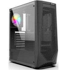 Корпус HIPER ORO-3RGB ATX, mATX, Mini-ITX, Midi-tower, без БП, USB 2.0, USB 3.0, Audio, 1 х 120 мм, RGB подсветка, black                                                                                                                                  