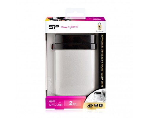 Внешний жесткий диск Silicon Power Armor A85 SP020TBPHDA85S3S HDD, 2.0TB, 2.5