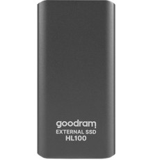 Внешний твердотельный накопитель Goodram SSD HL100 SSDPR-HL100-01T, 1.0Tb, USB 3.2 Type-C, чтение  450 Мб/сек, запись  420 Мб/сек, SMI2258XT                                                                                                              