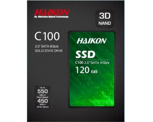 Твердотельный накопитель HikVision С100 HS-SSD-C100/120G SSD, 2.5