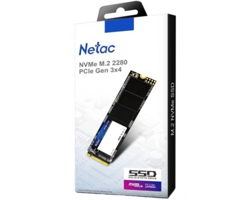Твердотельный накопитель Netac N950E Pro NT01N950E-001T-E4X SSD, M.2, 1.0Tb, PCI-E x4, чтение  3350 Мб/сек, запись  2800 Мб/сек, TLC 3D NAND, NVMe