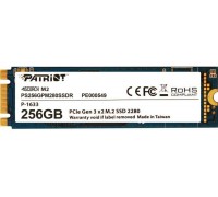 Твердотельный накопитель Patriot Scorch PS256GPM280SSDR SSD, M.2, 256Gb, PCI-E x2, чтение  1900 Мб/сек, запись  780 Мб/сек, TLC 3D, TRIM, буфер  256 Мб                                                                                                   