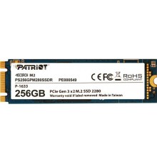 Твердотельный накопитель Patriot Scorch PS256GPM280SSDR SSD, M.2, 256Gb, PCI-E x2, чтение  1900 Мб/сек, запись  780 Мб/сек, TLC 3D, TRIM, буфер  256 Мб                                                                                                   