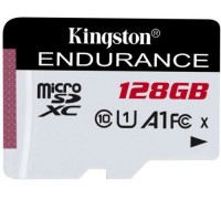 Карта памяти Kingston High Endurance Class10 128Gb SDCE/128GB microSDXC, UHS-I (U1)                                                                                                                                                                       