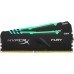 Оперативная память 64GB Kingston HyperX Fury RGB HX424C15FB3AK2/64 DDR4, (2x32GB KIT) 2400 MHz, 19200 Мб/с, CL15, 1.2 В (DIMM)