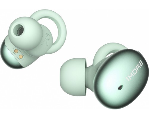 Наушники TWS 1MORE Stylish In-Ear Headphones E1026BT-I Green беспроводные, вставные, 20-20000 Гц, 16 Ом, 98 дБ, 3D-Bluetooth антенна с микрофоном, пластик, зеленый