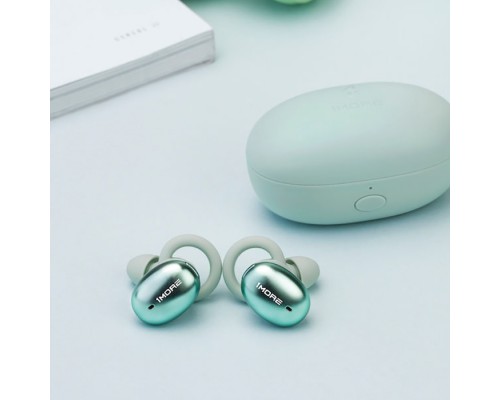 Наушники TWS 1MORE Stylish In-Ear Headphones E1026BT-I Green беспроводные, вставные, 20-20000 Гц, 16 Ом, 98 дБ, 3D-Bluetooth антенна с микрофоном, пластик, зеленый