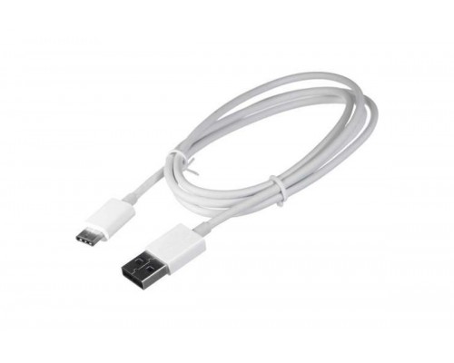 Кабель ASUS USB Type-C - USB, 90AC02K0-BCA001, 0.9 м, плоский, белый