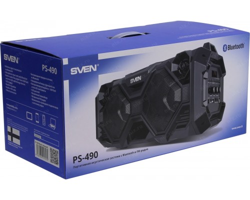 Портативная колонка Sven PS-490 Black SV-017972