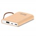 Внешний аккумулятор HIPER Travel5k Peach 5000 мАч, USB/microUSB/USB Type-C, 2.1 А, 12 В, индикатор заряда, персиковый