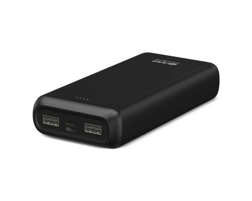 Внешний аккумулятор HIPER PSL20000 Black 20000 мАч, USB/microUSB/USB Type-C, 2.4 А, 2.1 А, 2 А, 5 В, индикатор заряда, черный