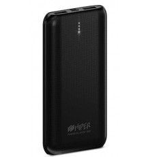 Внешний аккумулятор HIPER RPX10000 Black 10000 мАч, USB 1 - 2100 мА, USB 2 - 3000 мА, USB-C 5В-12В-18В QC/PD, индикатор заряда, черный                                                                                                                    