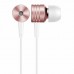 Наушники 1MORE Piston Classic In-Ear E1003 Rose Gold проводные, вставные, 20-20000 Гц, 32 Ом, 98 дБ, с микрофоном, Mini Jack 3.5 мм, металл, розовое золото