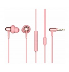 Наушники 1MORE Stylish Dual-Dynamic In-Ear E1025 Pink проводные, вставные, 20-20000 Гц, 32 Ом, 98 дБ, с микрофоном, mini jack 3.5 мм, розовые                                                                                                             