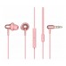 Наушники 1MORE Stylish Dual-Dynamic In-Ear E1025 Pink проводные, вставные, 20-20000 Гц, 32 Ом, 98 дБ, с микрофоном, mini jack 3.5 мм, розовые