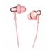 Наушники 1MORE Stylish Dual-Dynamic In-Ear E1025 Pink проводные, вставные, 20-20000 Гц, 32 Ом, 98 дБ, с микрофоном, mini jack 3.5 мм, розовые