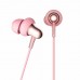 Наушники 1MORE Stylish Dual-Dynamic In-Ear E1025 Pink проводные, вставные, 20-20000 Гц, 32 Ом, 98 дБ, с микрофоном, mini jack 3.5 мм, розовые