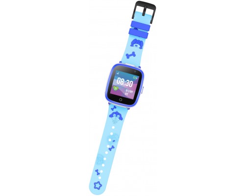 Умные часы JET KID BUDDY голубой, детские, сенсорный экран TFT 1.44