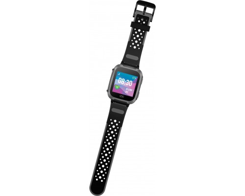 Умные часы JET KID FRIEND серый/черный, детские, сенсорный экран TFT 1.44