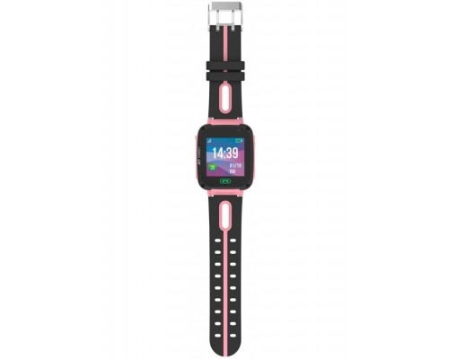 Умные часы JET KID CONNECT розовые, детские, сенсорный экран TFT 1.44
