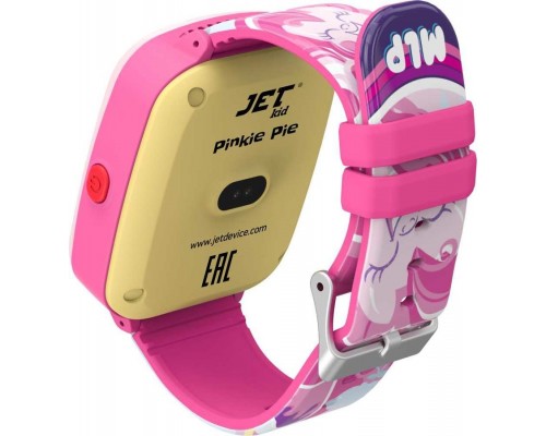 Умные часы JET KID My little pony Pinkie Pie, детские, сенсорный экран TFT 1.44