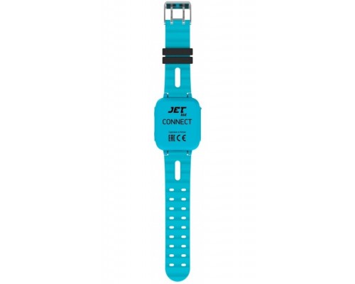 Умные часы JET KID CONNECT голубой, детские, сенсорный экран TFT 1.44