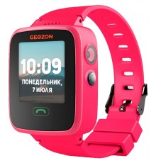 Умные часы GEOZON Aqua G-W04PNK pink, детские, сенсорный экран IPS 1.44