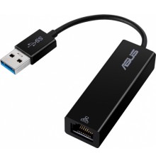 Сетевой адаптер ASUS OH102 90XB05WN-MCA010 USB 3.0 to RJ-45, 1000 Мбит/с, черный                                                                                                                                                                          