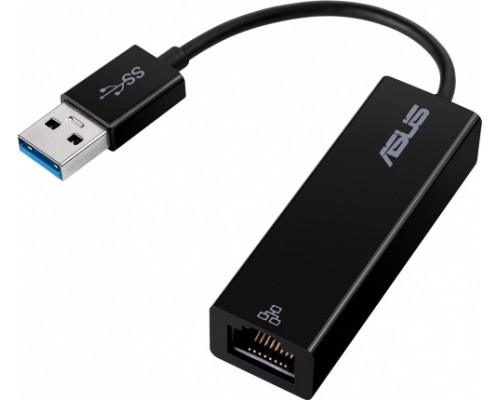 Сетевой адаптер ASUS OH102 90XB05WN-MCA010 USB 3.0 to RJ-45, 1000 Мбит/с, черный