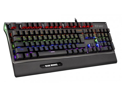 Клавиатура Harper Gaming Dead Moroz GKB-P101 механическая, проводная, USB, Blue Switch, 104 кл., RGB, черная