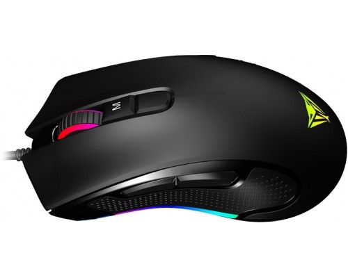 Мышь Patriot Viper V550 PV550OUXK оптическая, проводная, 5000 dpi, USB, подсветка RGB, черный