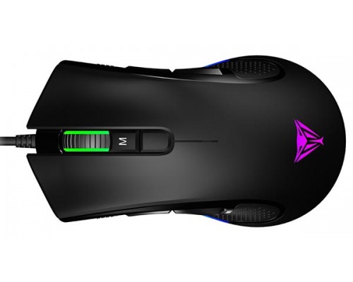 Мышь Patriot Viper V550 PV550OUXK оптическая, проводная, 5000 dpi, USB, подсветка RGB, черный