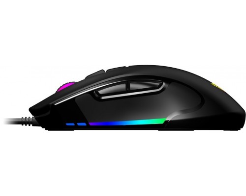 Мышь Patriot Viper V550 PV550OUXK оптическая, проводная, 5000 dpi, USB, подсветка RGB, черный