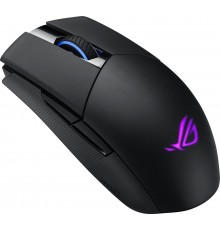 Мышь ASUS ROG Strix Impact II Wireless 90MP01P0-BMUA00 оптическая, беспроводная/проводная, 16000 dpi, 2.4 ГГц/USB, RGB подсветка, цвет  черный                                                                                                            