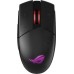 Мышь ASUS ROG Strix Impact II Wireless 90MP01P0-BMUA00 оптическая, беспроводная/проводная, 16000 dpi, 2.4 ГГц/USB, RGB подсветка, цвет  черный