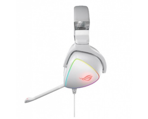 Гарнитура ROG DELTA WHITE Headset w/ Mic Wired (USB) 387g 20-40000Hz 50mm Drivers (448741)