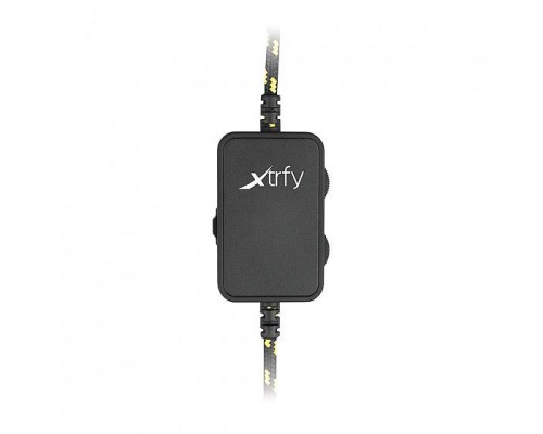 Гарнитура Xtrfy H2 проводная, стерео, 15-25000 Гц, 32 Ом, 97дБ, mini-jack 3.5мм, 18-45000 Гц, черная