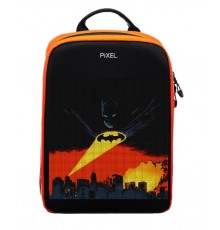 Рюкзак PIXEL PLUS Orange, 16л, LED-экран, 16.5 млн, полиэстер, оксфорд, ТПУ-пленка, водонепроницаемый, оранжевый/черный                                                                                                                                   