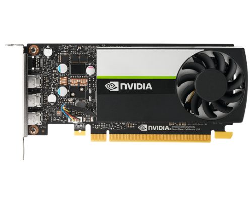 Видеокарта PNY Nvidia Quadro T400 2GB GDDR6, 64bit, 1.094 TFLOPS, PCIE 4.x16, 3x mDP, LP sinle slot, 1 fan