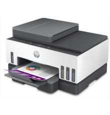 Струйное МФУ HP Smart Tank 790 All-in-One Printer (p/c/s /f, A4 15(9ppm), duplex, dual-band Wi-Fi, ADF, ethernet, fax, печать с USB, tray 250, 1y war, cartr. B  & CMY in box)                                                                            