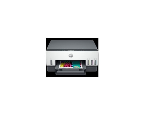 Струйное МФУ HP Smart Tank 670 All-in-One Printer (p/c/s , A4 12(7ppm), duplex, dual-band Wi-Fi,   tray 150, 1y war, cartr. B  & CMY in box)