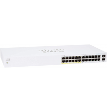 Коммутатор PoE CBS110 Unmanaged 24-port GE, Partial PoE, 2x1G SFP Shared (repl. for  SG110-24HP-EU)                                                                                                                                                       