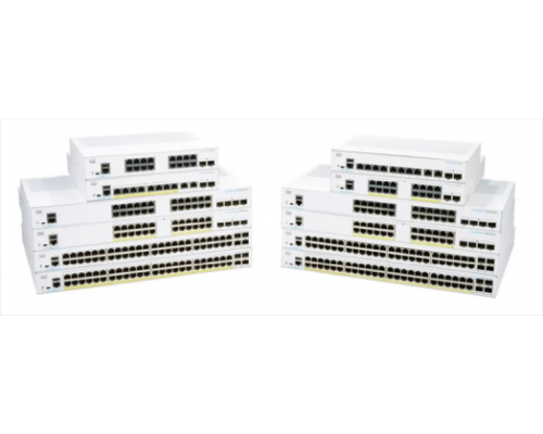 Коммутатор управляемый CBS250 Smart 48-port GE, Partial PoE, 4x1G SFP (repl. for  SG250-50HP-K9-EU)