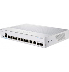 Управляемый коммутатор CBS350 Managed 8-port GE, PoE, 2x1G Combo                                                                                                                                                                                          