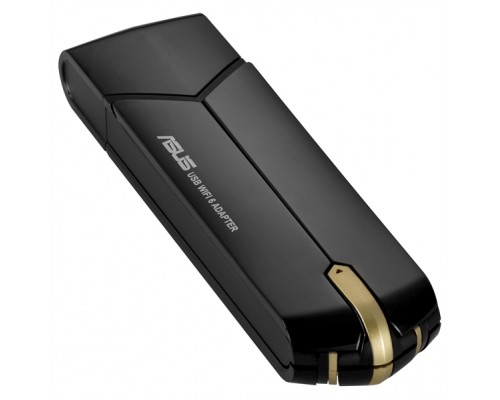 Сетевой адаптер ASUS USB-AX56 // WI-FI 802.11ax, 567 + 1201 Mbps USB 3.0 Adapter + внешняя антенна ; 90IG06H0-MO0R00