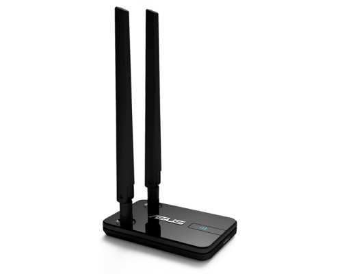 Сетевой адаптер ASUS USB-AC58 // WI-FI 802.11ac, 400 + 867 Mbps USB 3.0 Adapter +2 внешняя антенна ; 90IG06I0-BM0400