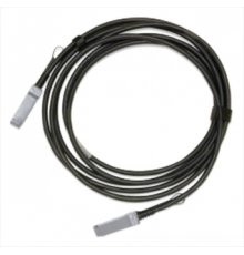 Кабель Mellanox passive copper cable, ETH 100GbE, 100Gb/s, QSFP28, 1.5m, Black, 30AWG, CA-N                                                                                                                                                               